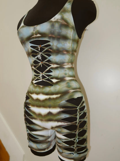 Moss Braided Romper 2.0