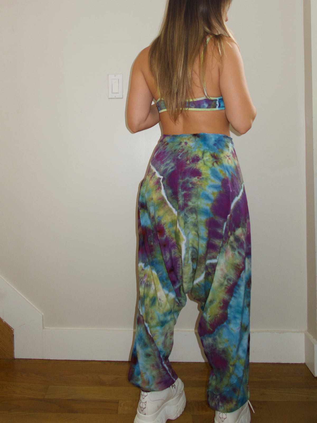 Midnight Hex Harem Pants