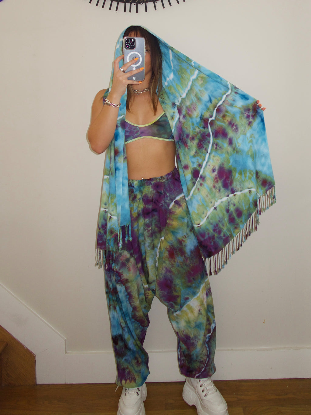 Midnight Hex Harem Pants