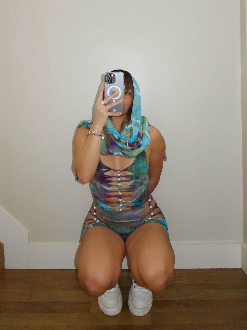 Midnight Hex Romper