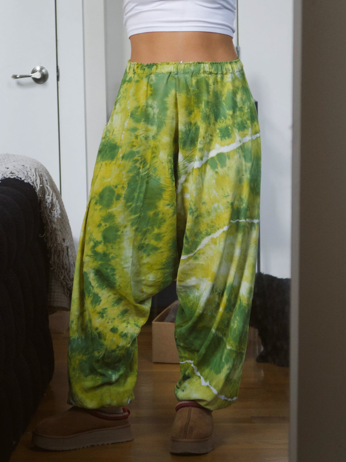 Serpentine Harem Pants
