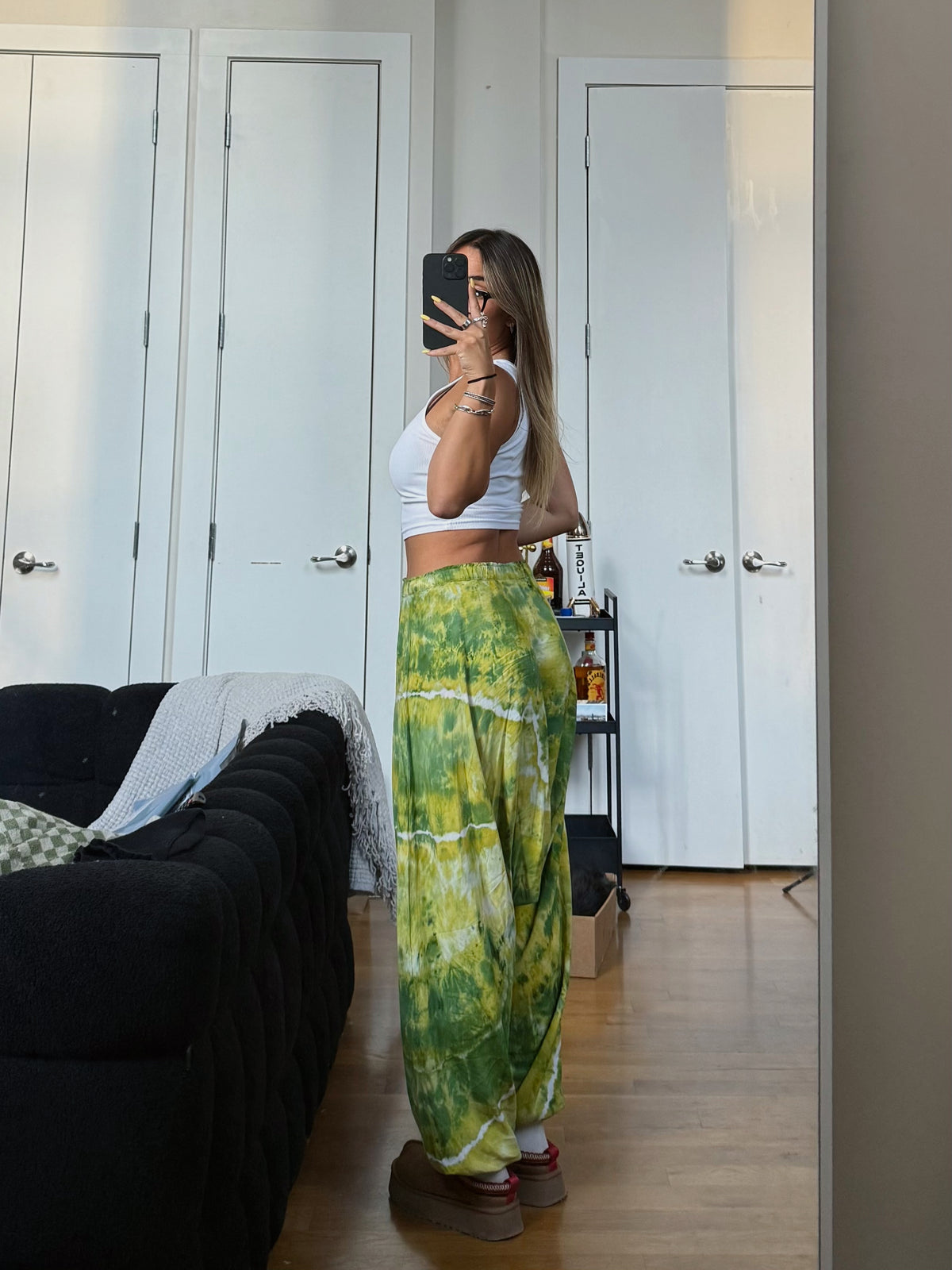 Serpentine Harem Pants